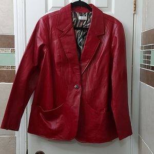 D and Co Leather Jacket size Xl or 16